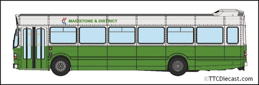 Rapido 941005 Leyland National Maidstone & District NBC green/ White D/P, SKN905R, *PRE ORDER £TBC*