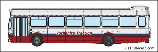 Rapido 941016 Leyland National Yorkshire Traction white/maroon, DET473V, *PRE ORDER £ TBC*