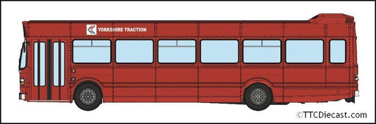 Rapido 941017 Leyland National Yorkshire Traction NBC plain red, WWA121S, *PRE ORDER £ TBC*