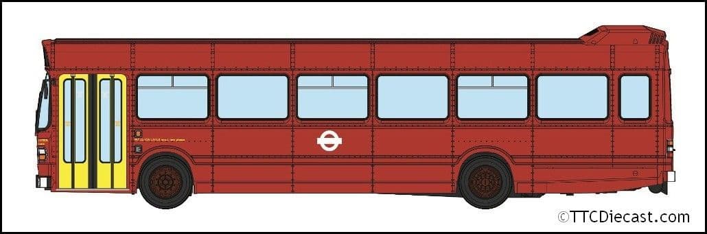 Rapido 941022 Leyland National London Transport red, Route 182 Wembley,AYR394T, *PRE ORDER £ TBC*