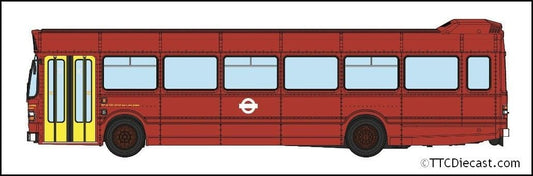 Rapido 941022 Leyland National London Transport red, Route 182 Wembley,AYR394T, *PRE ORDER £ TBC*