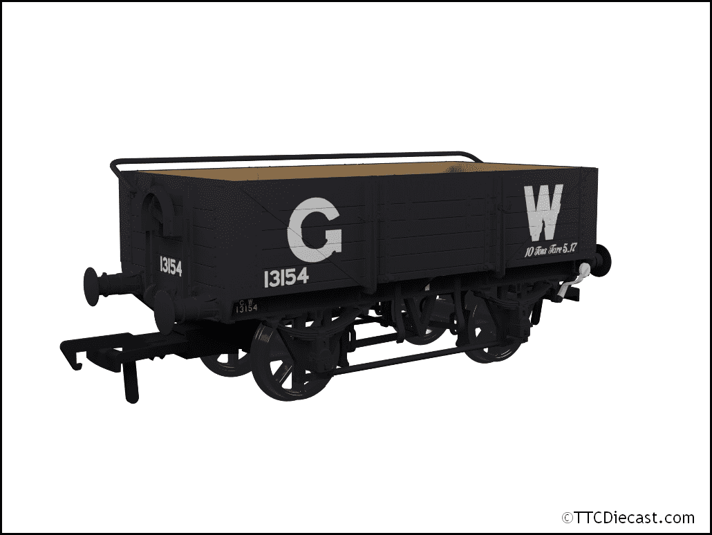 Rapido 943001 Diagram O11 5 plank Open Wagon GWR No.13154 OO Gauge