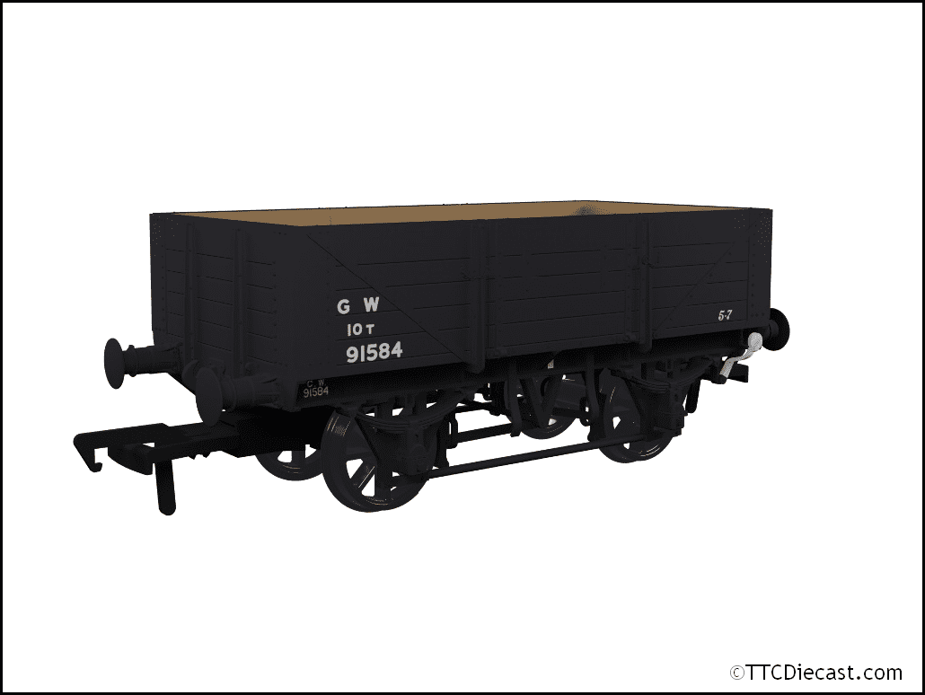 Rapido 943008 Diagram O11 5 plank Open Wagon GWR No. 91584 OO Gauge