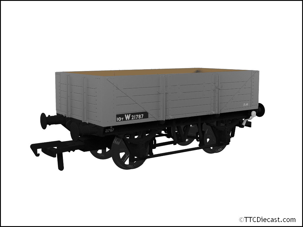 Rapido 943010 Diagram O11 5 plank Open Wagon BR No.W21787 OO Gauge