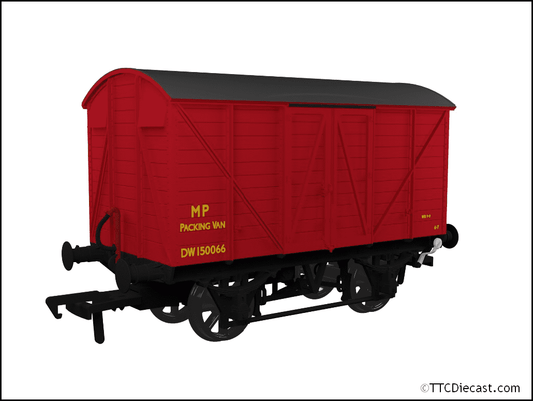 Rapido 944025 Diagram V14 Van BR (W) DW150066 OO Gauge