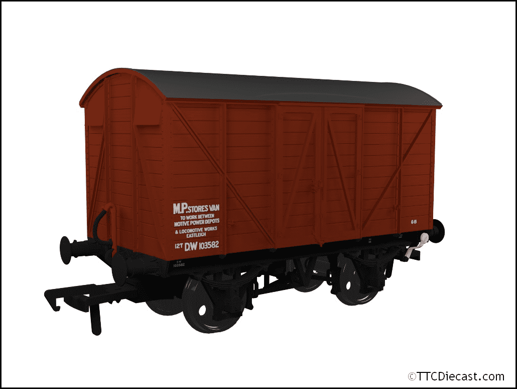 Rapido 944026 Diagram V14 Van BR(S) DW103582 OO Gauge