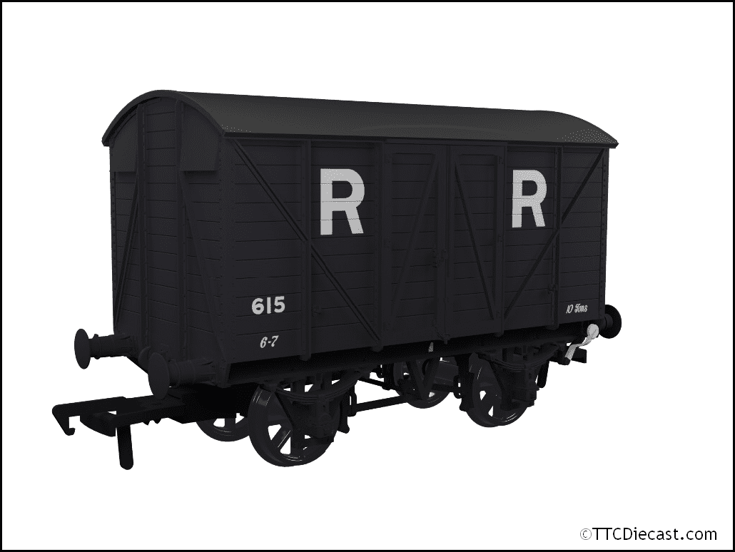 Rapido 944037 Diagram V16 Van Rhymney Railway No.615 OO Gauge