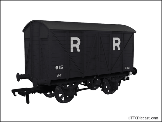 Rapido 944037 Diagram V16 Van Rhymney Railway No.615 OO Gauge