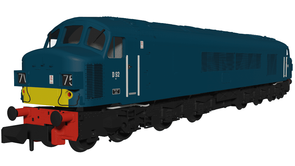 Rapido 948104 Class 45 D92 BR Early Blue With Small Yellow Panels N Gauge *PRE ORDER £130.46*