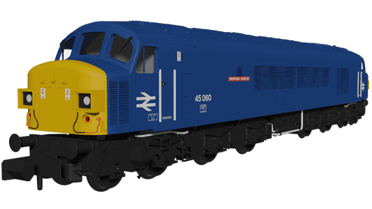 Rapido 948108 Class 45 45060 "Sherwood Forrester" BR Blue With Domino Headcodes N Gauge *PRE ORDER £130.46*