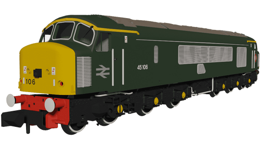 Rapido 948112 Class 45 45106 Heritage BR Green With Sealed Beam & Hight Intensity Headlights N Gauge *PRE ORDER £130.46*