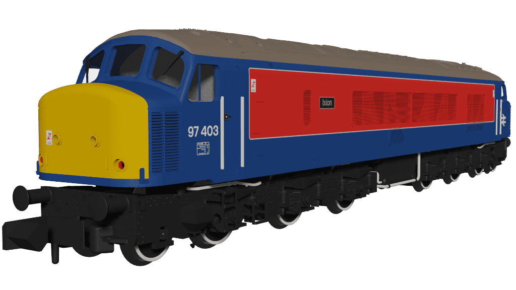 Rapido 948207 Class 46 97403 Ixion RTC Blue/Red With Sealed Beam Headlights N Gauge *PRE ORDER £130.46*