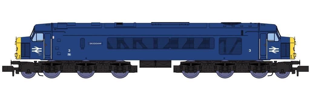 Rapido 948506 Class 44 3 Skiddaw, BR blue DCC SOUND, N Gauge