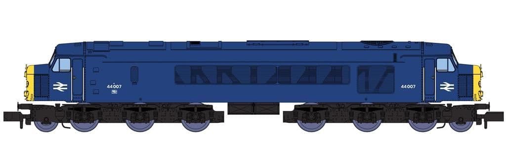 Rapido 948507 Class 44 44007 Ingleborough, BR blue DCC SOUND, N Gauge
