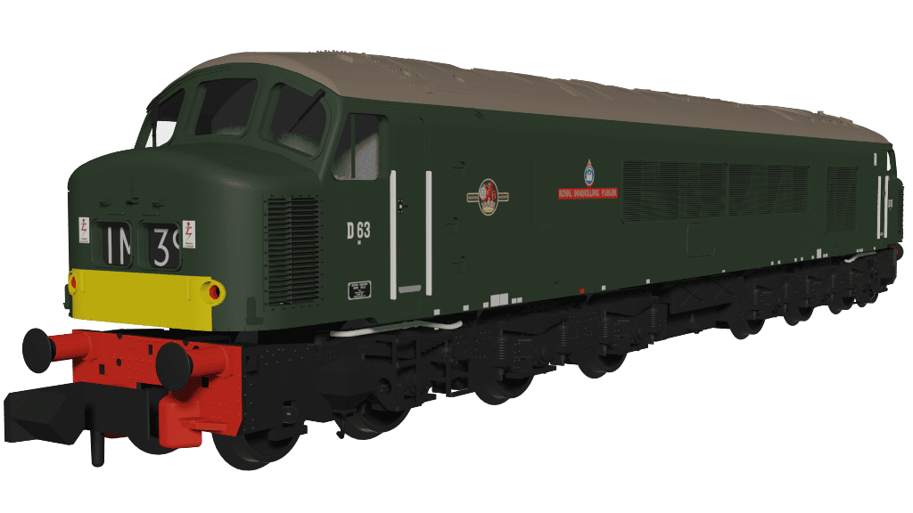 Rapido 948603 Class 45 D63 "Royal Inniskilling Fusilier" BR Economy Green - DCC SOUND N Gauge *PRE ORDER £224.96*