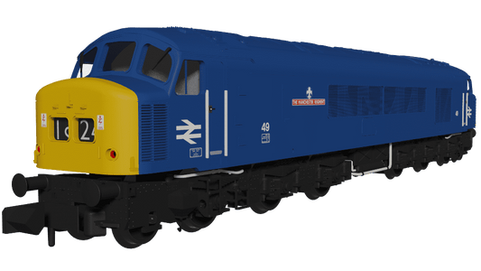 Rapido 948605 Class 45 49 "The Manchester Regiment" BR Blue With Headcode Blinds - DCC SOUND N Gauge *PRE ORDER £224.96*