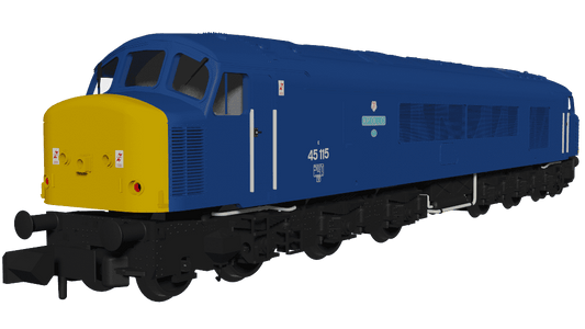 Rapido 948611 Class 45 45115 "Apollo" BR Blue BR Blue With Sealed Beam & Hight Intensity Headlights - DCC SOUND N Gauge *PRE ORDER £224.96*