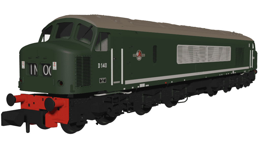 Rapido 948701 Class 46 D140 1961 All Over Green livery - DCC SOUND N Gauge *PRE ORDER £224.96*