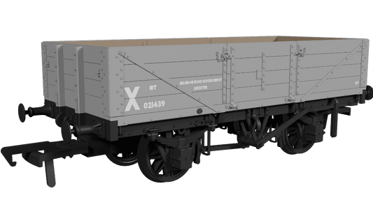 Rapido 950009 LNWR D84 4-Plank Open - No.021439 BR Departmental OO Gauge *PRE ORDER £29.66*
