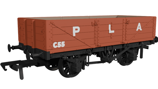 Rapido 950012 LNWR D84 4-Plank Open - No.C55 PLA OO Gauge *PRE ORDER £29.66*