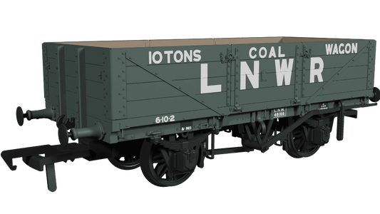 Rapido 950013 LNWR D90 4-Plank Open - No.48166 LNWR Loco Coal OO Gauge *PRE ORDER £29.66*