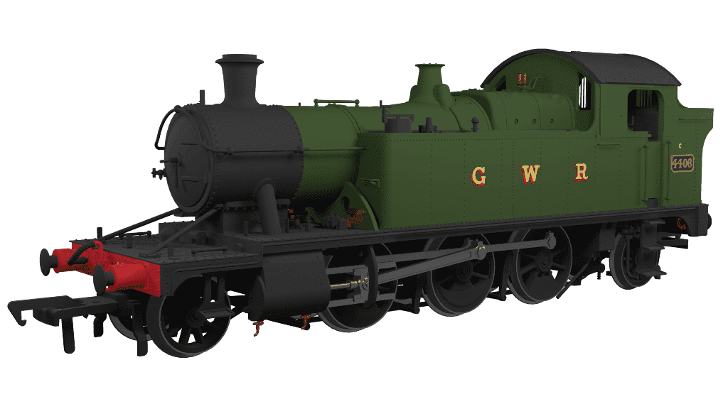 Rapido 951004 GWR 44xx No.4406 G W R Wartime Green OO Gauge ...