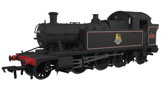 Rapido 951507 GWR 44xx No.4406 BR Early Crest Lined Black DCC Sound Fitted OO Gauge