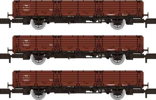 Rapido 956002 OAA Triple Pack Bauxite - N Gauge