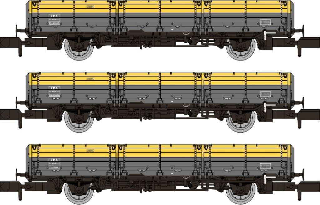 Rapido 956005 OAA Triple Pack Civil Link - N Gauge