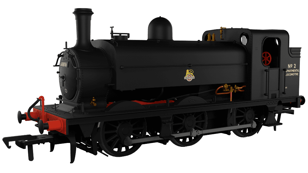 Rapido 958010 LNER J52/2 No.2 BR Unlined Black Early Crest (Departmental Use) OO Gauge *PRE ORDER £148.46*