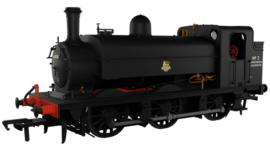 Rapido 958510 LNER J52/2 No.2 BR Unlined Black Late Early (Departmental Use) DCC SOUND OO Gauge *PRE ORDER £251.96*