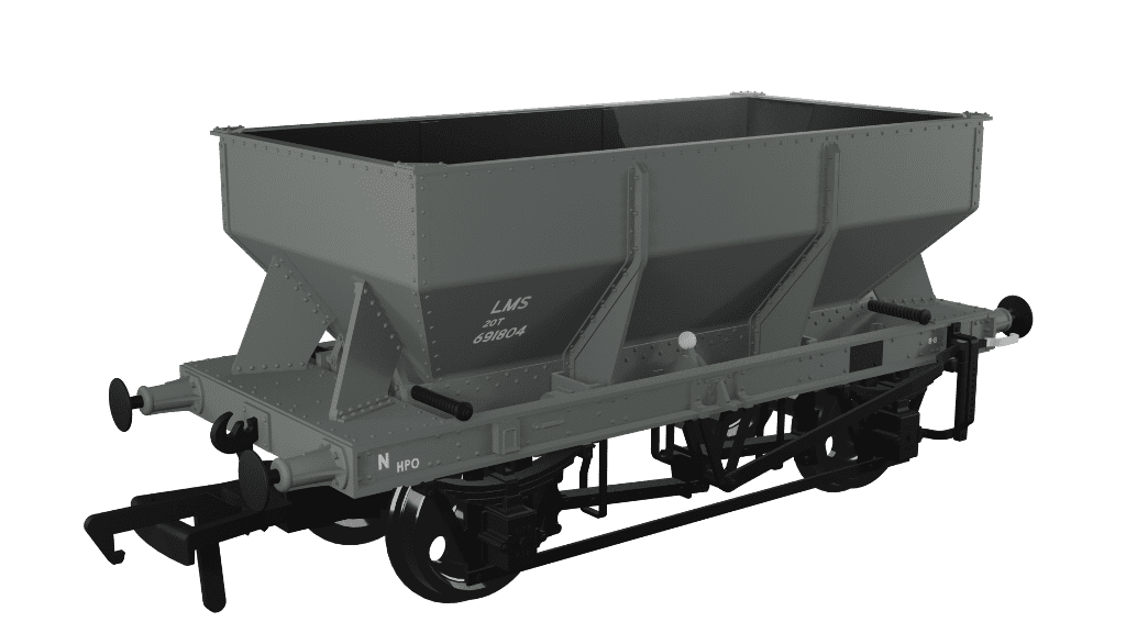 Rapido 963004 LMS Iron Ore Hopper - LMS (post-36) No.691804 OO Gauge *PRE ORDER £31.46*