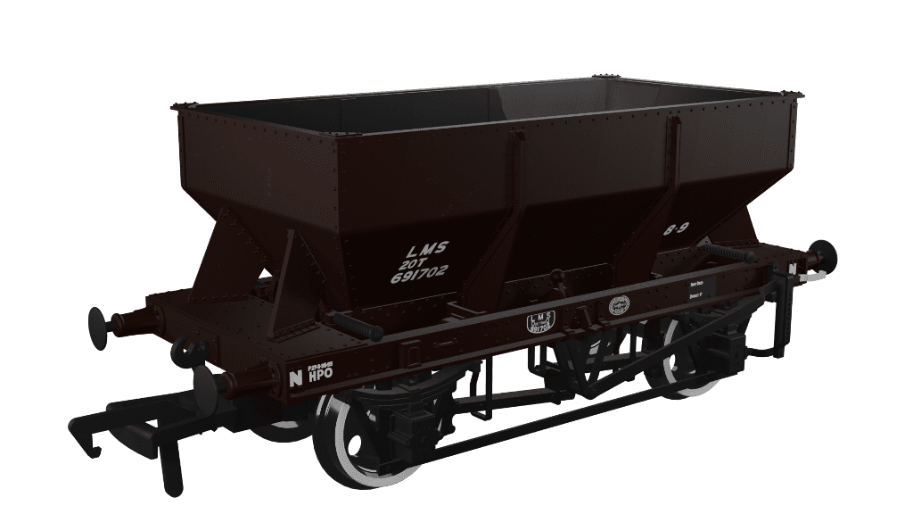 Rapido 963005 LMS Iron Ore Hopper - LMS (post-36) No.691702 OO Gauge *PRE ORDER £31.46*