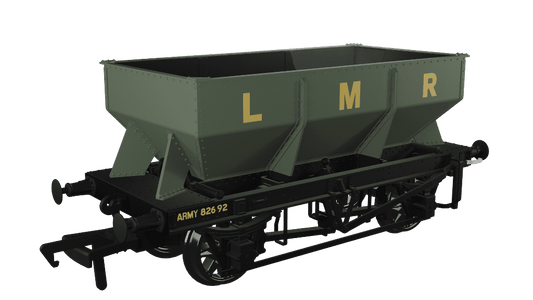 Rapido 963016 LMS Iron Ore Hopper - Longmoor Military Railway No.82692 OO Gauge *PRE ORDER £31.46*
