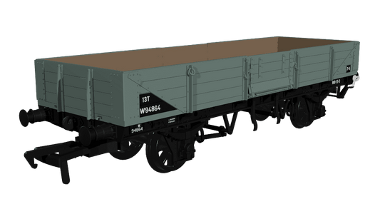 Rapido 964012 GWR 'Open C' - BR No.W94864 OO Gauge *PRE ORDER £32.36*