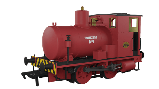 Rapido 965005 Andrew Barclay Fireless 0-4-0 - Bowaters (Ellesmere) No.1 (Works No. 1982) OO Gauge *PRE ORDER £125.96*