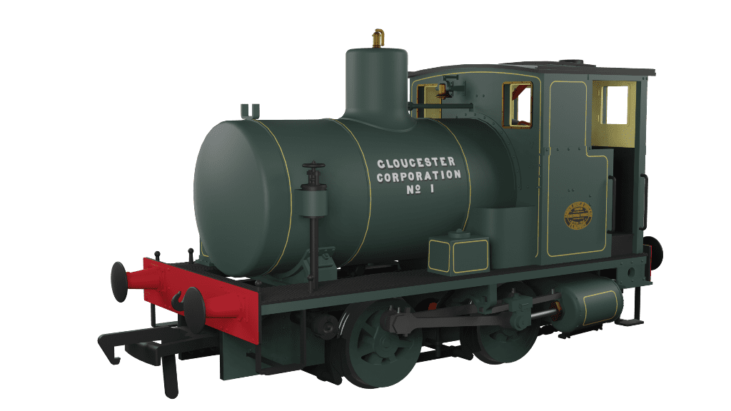 Rapido 965008 Andrew Barclay Fireless 0-4-0 - Gloucester Corporation (Works No. 2126) OO Gauge *PRE ORDER £125.96*