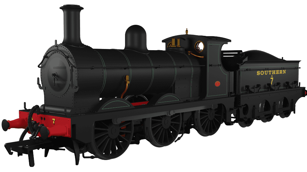 Rapido 966504 SECR O1 No.A7 SR Lined Black (Egyptian Lettering) - DCC SOUND OO Gauge *PRE ORDER £278.96*