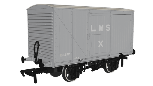 Rapido 970003 LMS D1663 Van - LMS (pre-36) No.133592 OO Gauge *PRE ORDER £29.66*