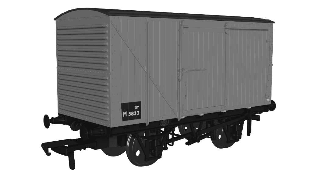 Rapido 970008 LMS D1663 Van - BR No.M5823 OO Gauge *PRE ORDER £29.66*