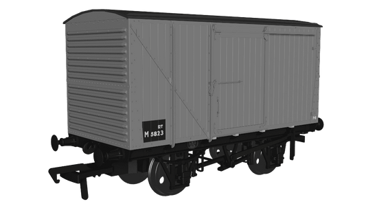 Rapido 970008 LMS D1663 Van - BR No.M5823 OO Gauge *PRE ORDER £29.66*