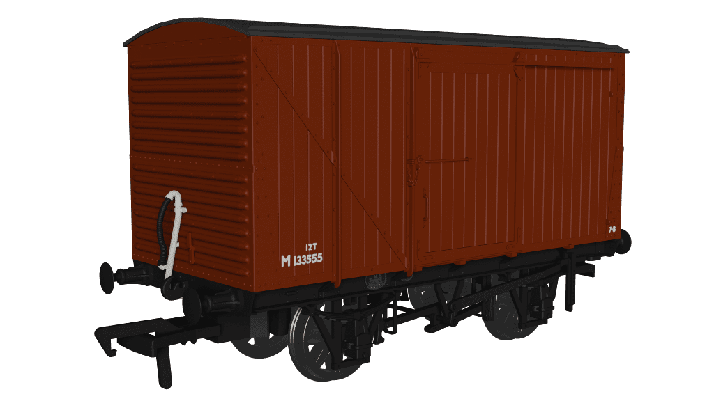 Rapido 970009 LMS D1663 Van - BR No.M133555 OO Gauge *PRE ORDER £29.66*