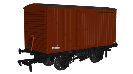 Rapido 970010 LMS D1663 Van - BR No.M132445 OO Gauge *PRE ORDER £29.66*