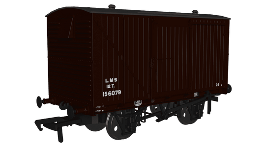 Rapido 970104 LMS D1832A Van - LMS (post-36) No.156079 OO Gauge *PRE ORDER £29.66*