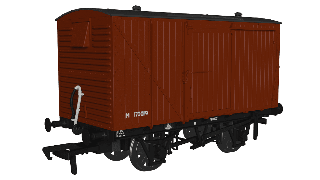 Rapido 970109 LMS D1832A Van - BR No.M170019 OO Gauge *PRE ORDER £29.66*