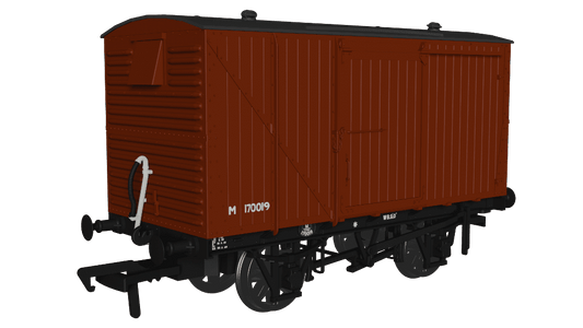 Rapido 970109 LMS D1832A Van - BR No.M170019 OO Gauge *PRE ORDER £29.66*