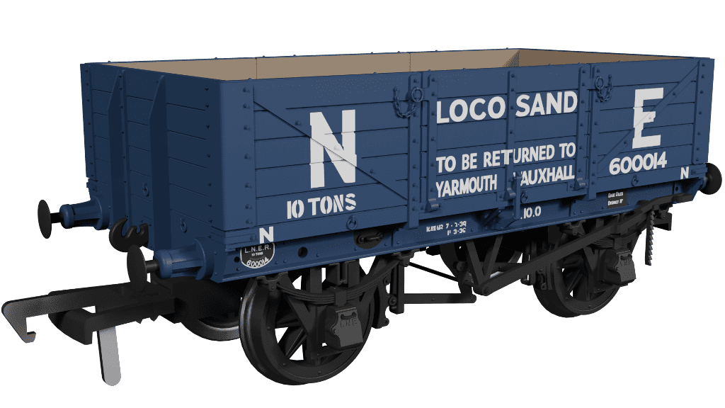 Rapido 972014 GER Dia.17 5-plank - LNER Loco Sand No.600014 OO Gauge *PRE ORDER £29.66*