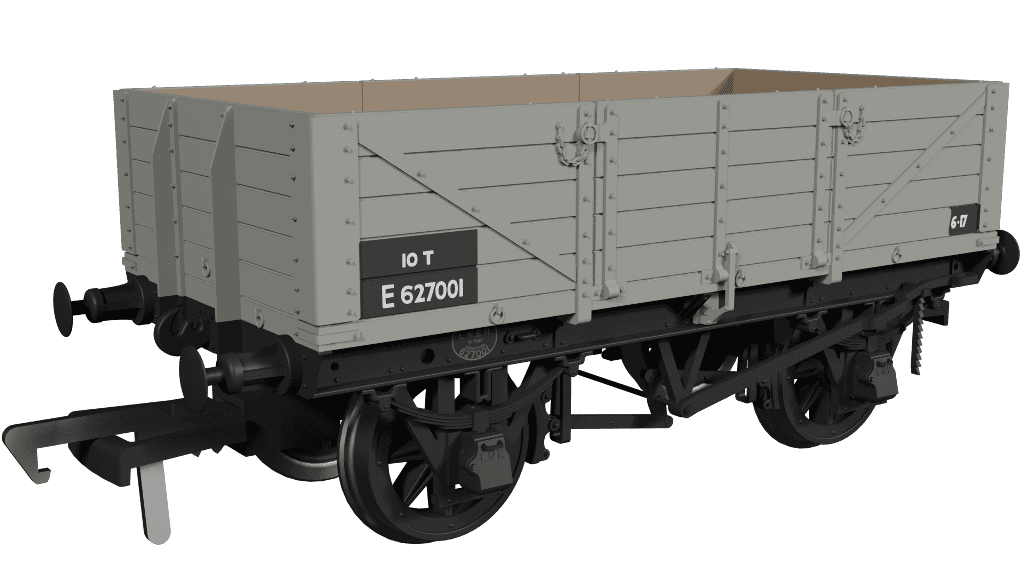 Rapido 972015 GER Dia.17 5-plank - BR No.E627001 OO Gauge *PRE ORDER £29.66*