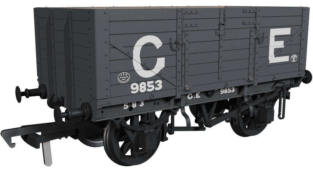 Rapido 973001 GER Dia.48 7-plank - GER No.9853 OO Gauge *PRE ORDER £29.66*