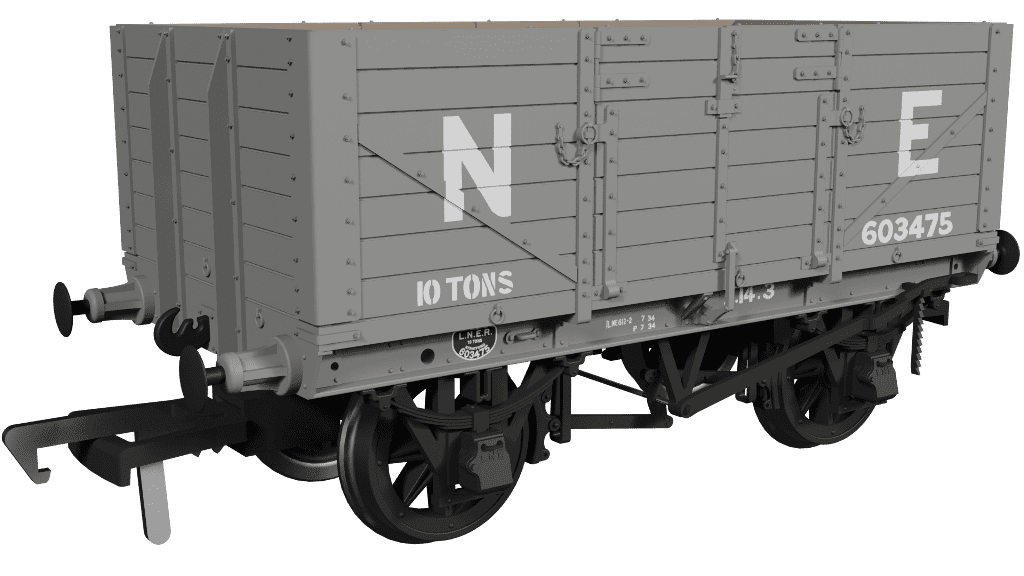 Rapido 973004 GER Dia.48 7-plank - LNER (pre-36) No.603475 OO Gauge *PRE ORDER £29.66*